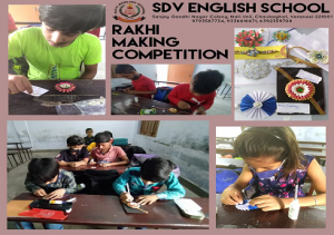RAKHI MAKING COMPETITION